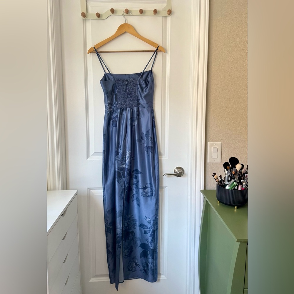 Reformation Frankie Silk Dress In Trieste Border, brand new without tags. - Picture 16 of 16